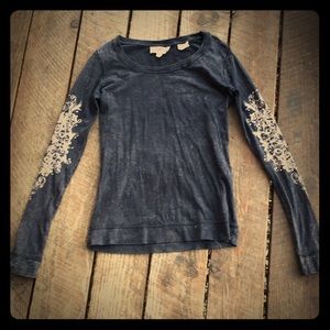 𝕃𝔸𝔻𝕀𝔼𝕊 Panhandle Slim Long Sleeve Tee